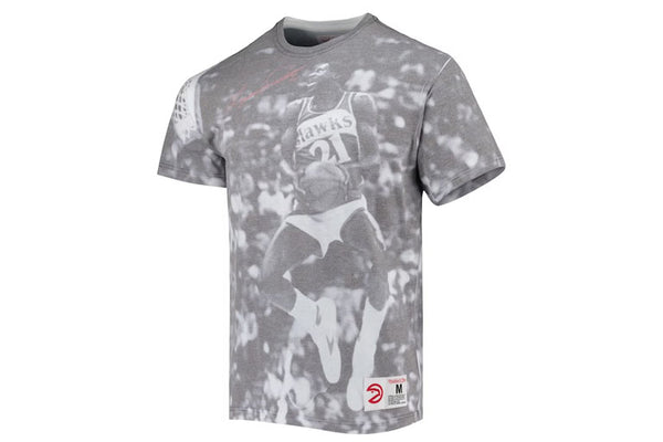 Atlanta Hawks Dominique Wilkins Above The Rim Sublimated SS Tee