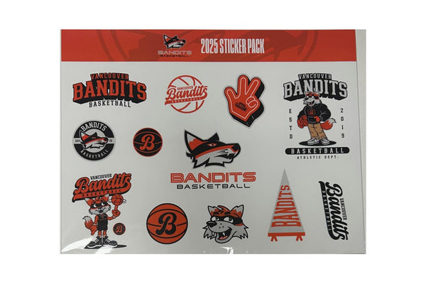 Vancouver Bandits Sticker Pack