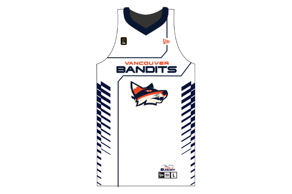 Vancouver Bandits 24/25 White Replica Jersey