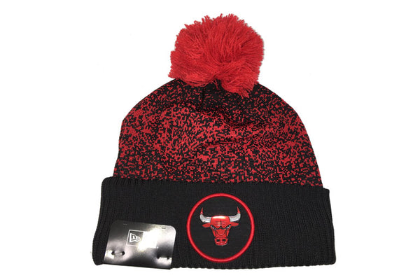 Chicago Bulls NBA 17 Pom Cuff Knit
