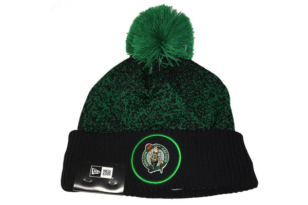 Boston Celtics NBA 17 Pom Cuff Knit