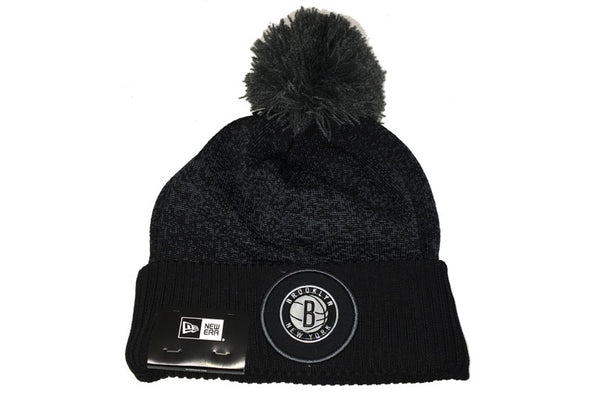 Brooklyn Nets NBA 17 Pom Cuff Knit