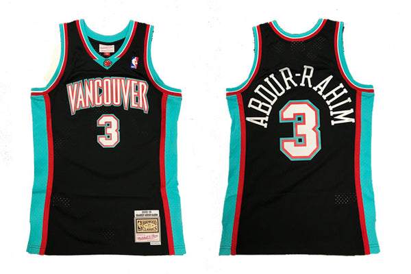Vancouver Grizzlies #3 Abdur Rahim Swingman Jersey
